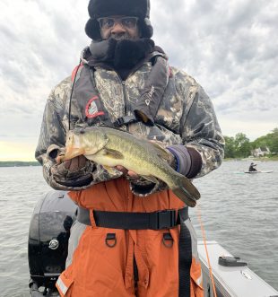 Saratoga Lake Fishing Report: 05/28/2021 at 06:30 am - Nate Galimore Fishing - Largemouth Bass