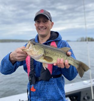 Saratoga Lake Fishing Report: 05/03/2021 at 03:22 pm - Nate Galimore Fishing - Largemouth Bass