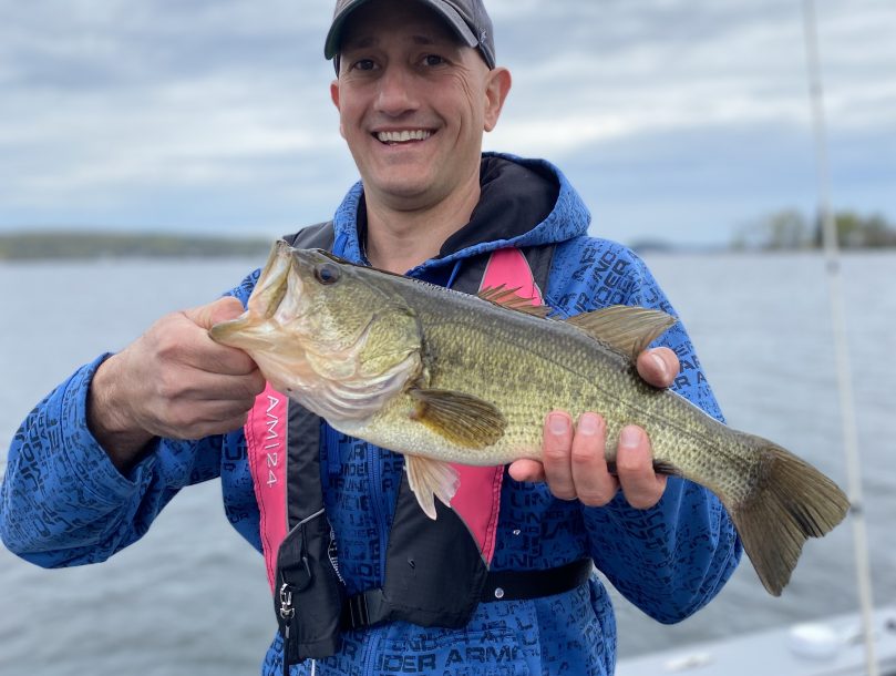 Saratoga Lake Fishing Report: 05/03/2021 at 03:22 pm - Nate Galimore Fishing - Largemouth Bass